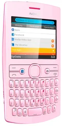 Nokia Asha 205 Dual SIM Magenta-soft Pink - růžový
