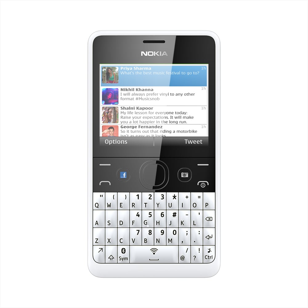 Nokia Asha 210 Dualsim White Bílý A00013523 Tsbohemiacz