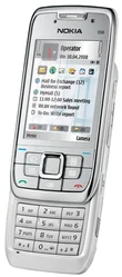 Nokia E66 White Steel