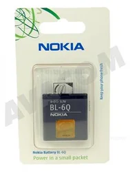 Nokia originální baterie BL-6Q Li-ion 3,7V 970mAh pro 6700 classic