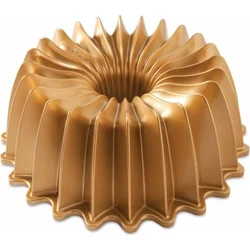 Nordic Ware Forma na bábovku brilliance 10 cup, zlatá 