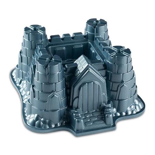 Nordic Ware Forma na bábovku Hrad, modrá, 2,4 l