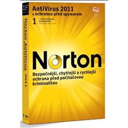 NORTON ANTIVIRUS 2011 CZ 1 USER UPG (1 rok)