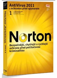 NORTON ANTIVIRUS 2011 CZ 3 USER (1 rok)