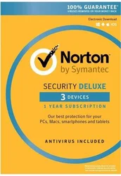 Norton Security DeLuxe 3.0, 1 uživatel, 3 zařízení, 1 rok (21358351)