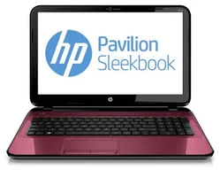 Notebook HP Pavilion Sleekbook 15-b025sc 15,6" LED Intel B987,4GB, 500GB,USB 3.0,BT W8 64bit CZ - red