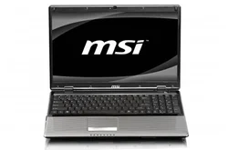 Notebook MSI CR620 15,6" HD LED, P6000, 4GB, 320GB, HDMI, DVD, WiFi, W7HP64