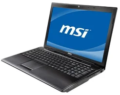 Notebook MSI CR650-031CS 15,6" LED, E350, 4GB, 500GB, ATI HD6310, DVD±RW, WiFi, W7HP-64bit