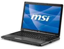 Notebook MSI CR700 17,3" T3100, 3GB, 320GB, nVidia NV8200M, DVD, WiFi, W7HP-64bit