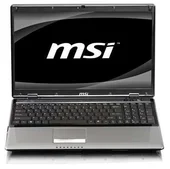 Notebook MSI CX500 DX-637CZ 15,6" LED, T4500, 4GB, 500GB, HD545v s 512MB, WiFi, W7HP-64bit