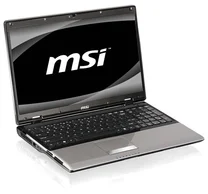 Notebook MSI CX620 15,6" Intel i3-330M, 4GB, 500GB, ATI HD5470, DVD, WiFi, BT, W7HP