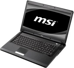 Notebook MSI CX705 17,3" T4500,3GB,320GB,ATI HD5470 s 512MB, DVD±RW,WiFi,CAM, W7HP-64bit