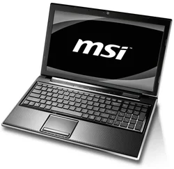 Notebook MSI FX600 15,6" LED, i5-450M, 4GB, 500GB, GT325M, DVD, HDMI, BT, CAM, W7HP64