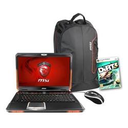 Notebook MSI GT683DX 15,6" Full HD, Core i5-2430M, 6GB, 500GB, GTX570M 3D s 1,5GB RAM DDR5, DVD±RW, WiFi, BT, cam, W7HP-64bit