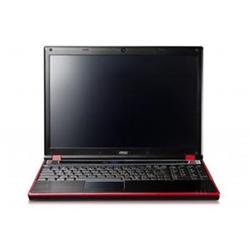 Notebook MSI GX633X 15,4" QL62,4GB,500GB,GF GT130M s 512MB, DVD±RW,WiFi,BT,CAM, bez OS