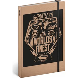 Notes Batman vs. Superman – Battle, linkovaný, 13 × 21 cm