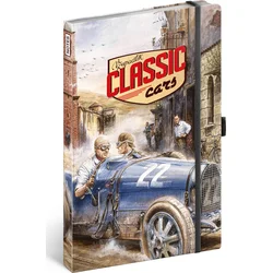 Notes Classic Cars – Václav Zapadlík, linkovaný, 13 × 21 cm