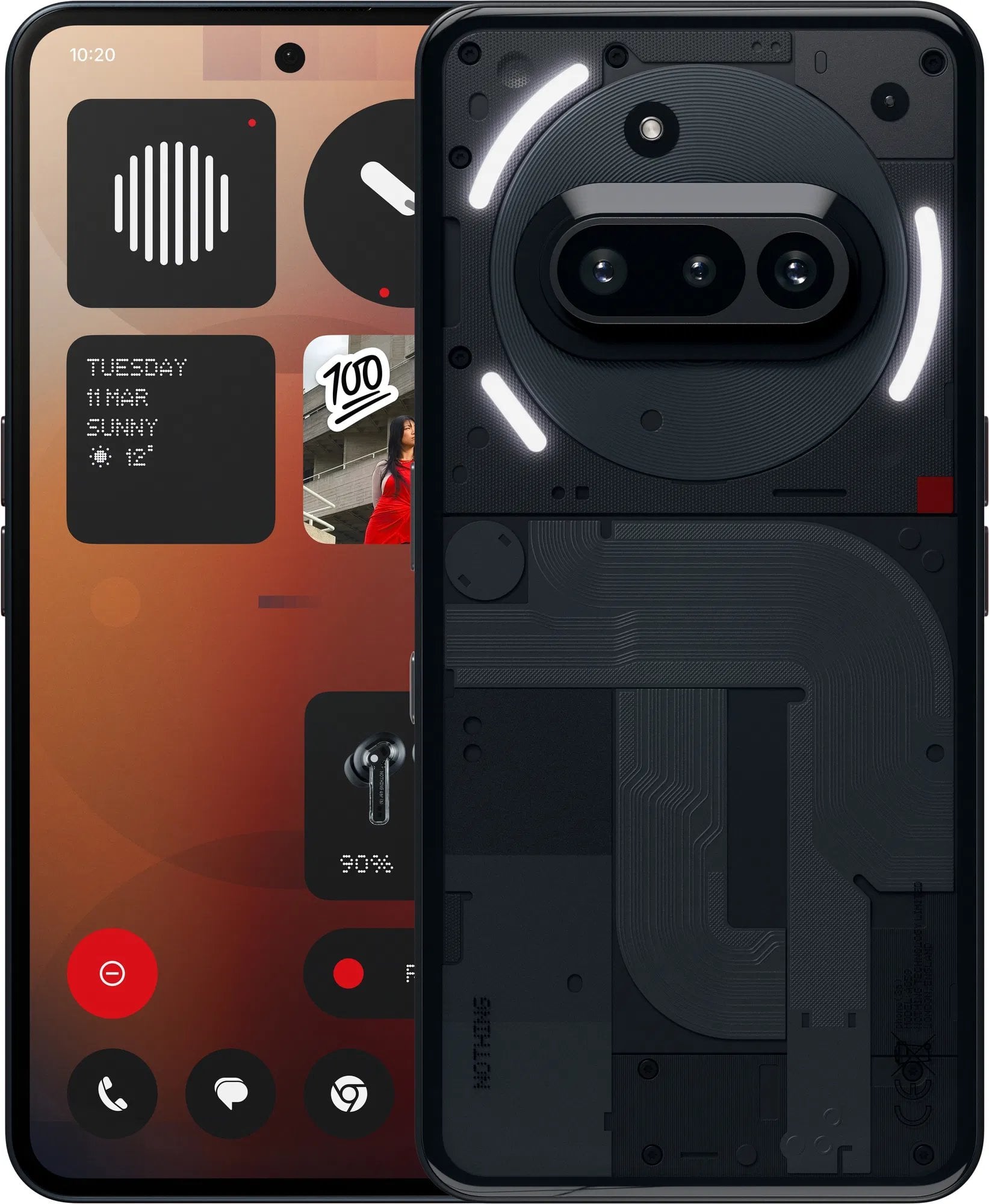 Nothing Phone 3a 12/256GB Black