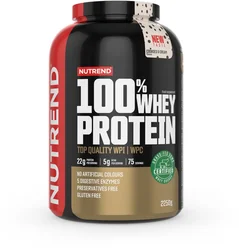 Nutrend 100% WHEY PROTEIN, 2250g, cookies-cream 8594014869415