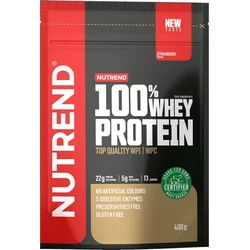 Nutrend 100% WHEY protein 400 g, jahoda