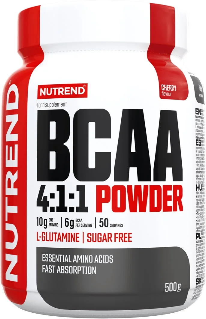 Nutrend BCAA 4:1:1 POWDER 500 g, čerešňa