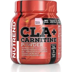 Nutrend CLA+CARNITINE POWDER, 300g, cherry + punč 8594014862133 - Sportovní výživy