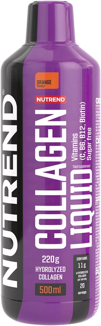 Nutrend COLLAGEN LIQUID, 500 ml, pomaranč 8594073171740