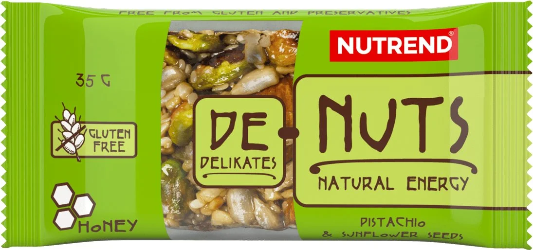 Nutrend DeNuts 35 g, pistácie + slunečnice