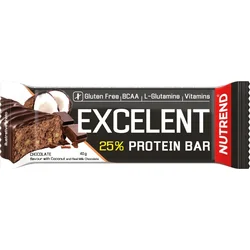 Nutrend EXCELENT proteínová tyčinka 40 g, čokoláda+kokos