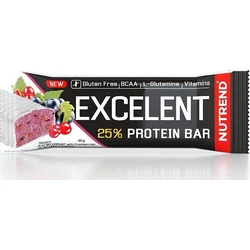 Nutrend EXCELENT proteínová tyčinka 40 g, mix 4ks