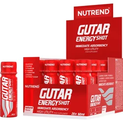 Nutrend GUTAR ENERGY SHOT, 20x 60ml 8594073175311