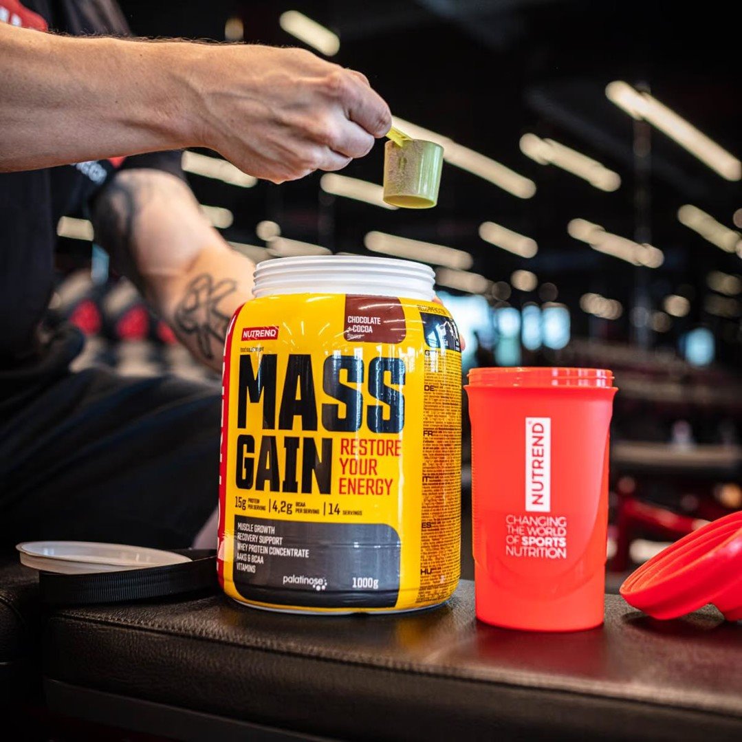 Nutrend MASS GAIN 2100 g, čokoláda+kakao