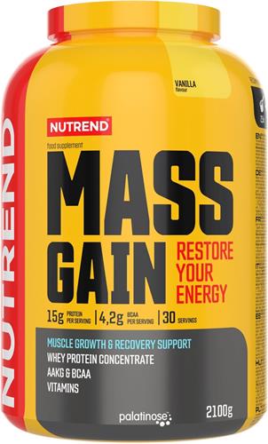 Nutrend MASS GAIN 2100 g, vanilka