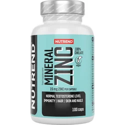 Nutrend MINERAL ZINC 100% CHELATE, 100 kapsúl 8594073171344