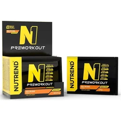 Nutrend N1, 10x17g, červený pomeranč 8594073179784 - Sportovní výživy