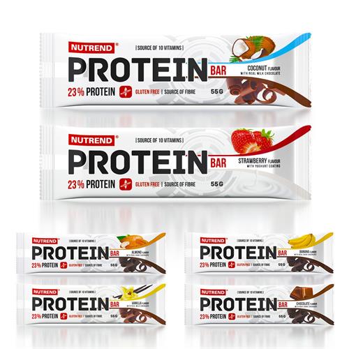 Nutrend protein bar 55g, mix 6ks