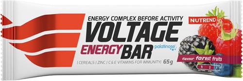 Nutrend VOLTAGE ENERGY bar 65 g, lesní plody