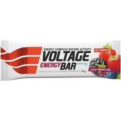 Nutrend VOLTAGE ENERGY bar 65 g, lesní plody