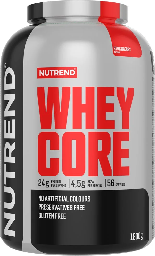 Nutrend WHEY CORE 1800 g, jahoda