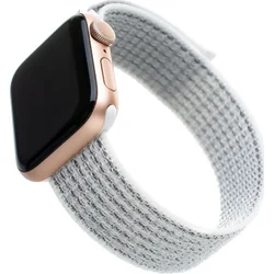 Nylonový remienok FIXED pre Apple Watch 38/40/41 mm, biely