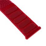 Nylonový řemínek FIXED Nylon Strap pro Apple Watch 38/40/41 mm, červený