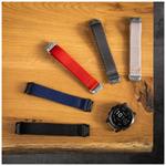 Nylonový športový remienok FIXED pre Garmin QuickFit 22 mm, tmavomodrý