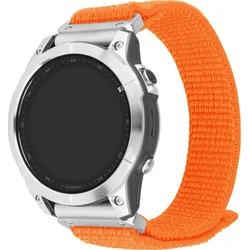 Nylonový športový remienok FIXED pre Garmin QuickFit 26 mm, oranžový