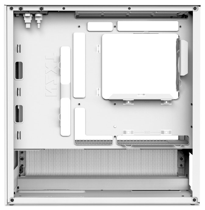 NZXT H3 Flow, bílá