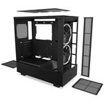 NZXT H5 Elite, čierna
