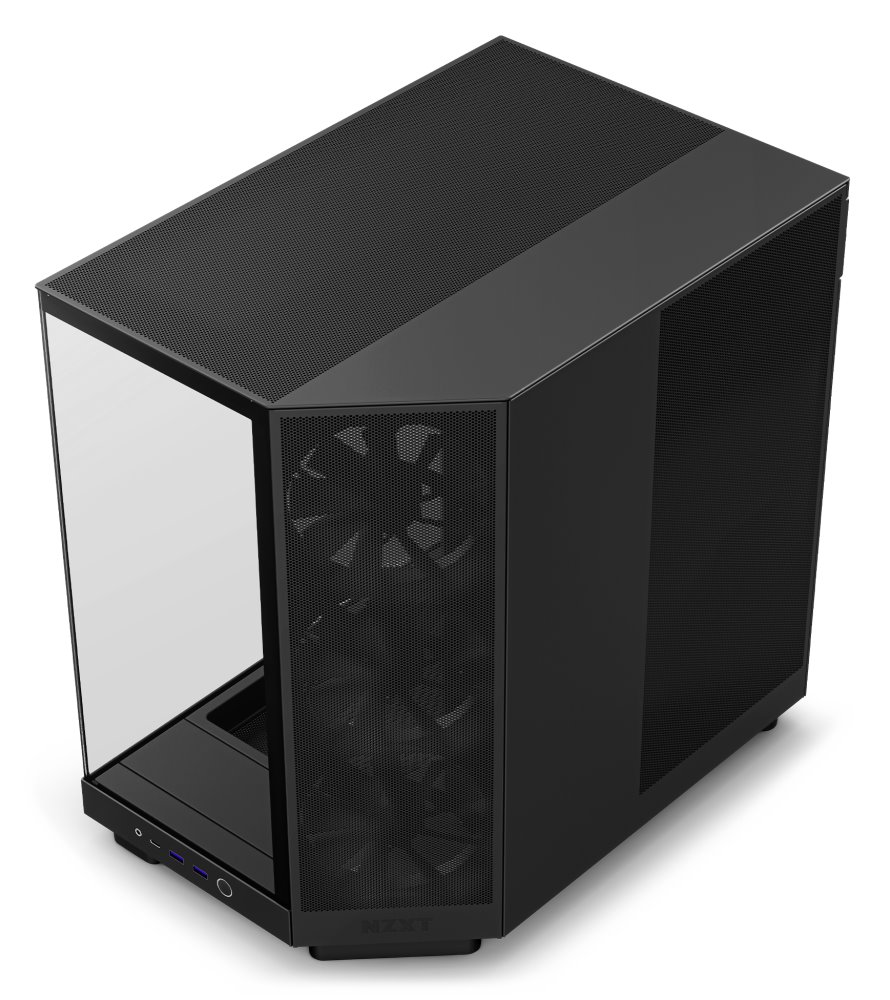 NZXT H6 Flow, čierna