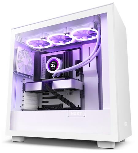 NZXT H7, bílá