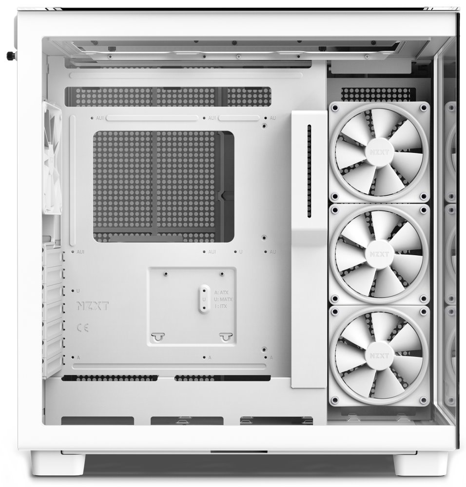 NZXT H9 Elite, biela