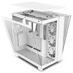 NZXT H9 Flow, bílá