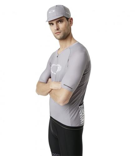 OAKLEY ICON JERSEY COOL GREY, vel.XXL - cyklistický dres